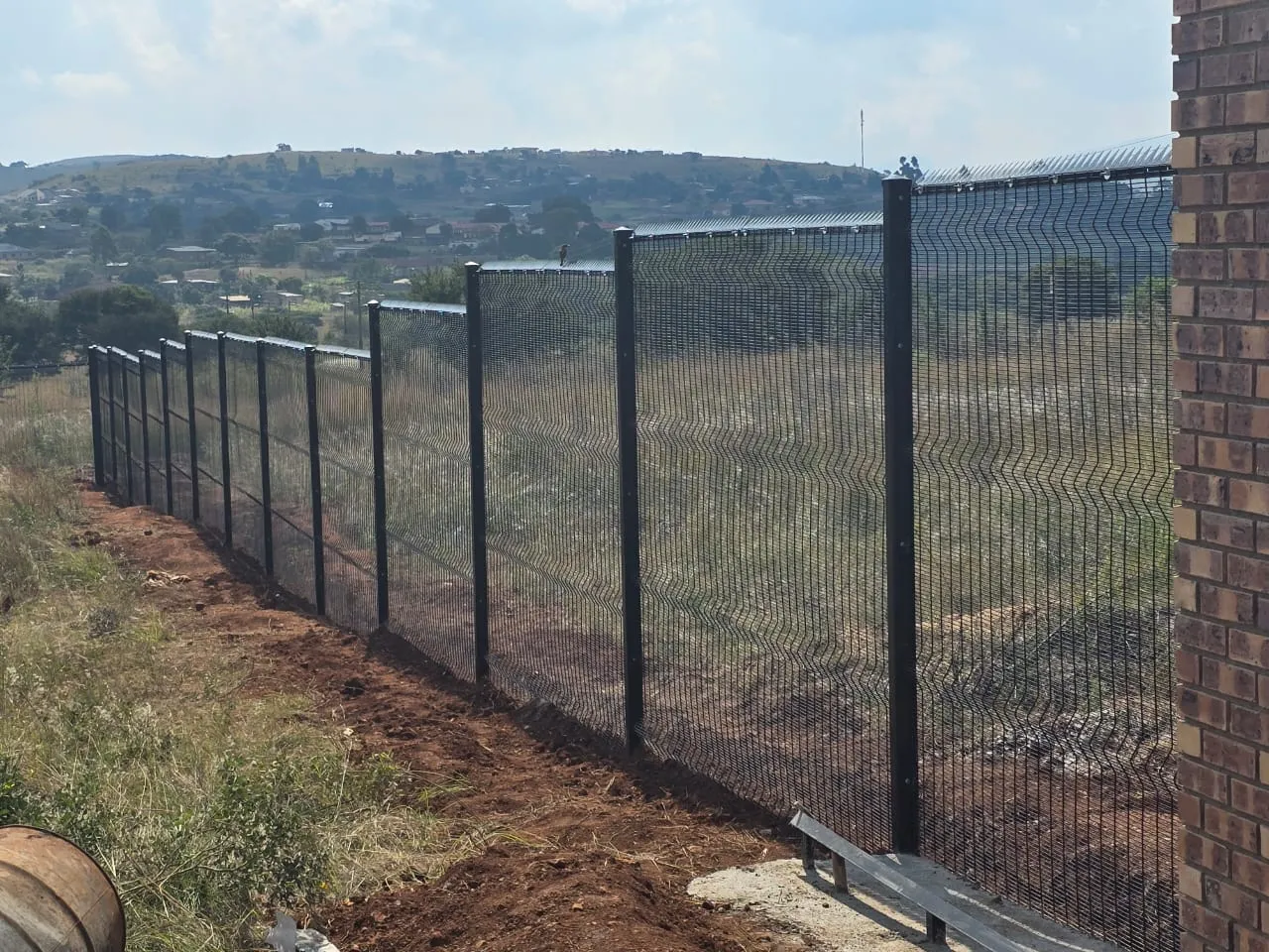 Capstone ClearView fence, gate or security installation 3