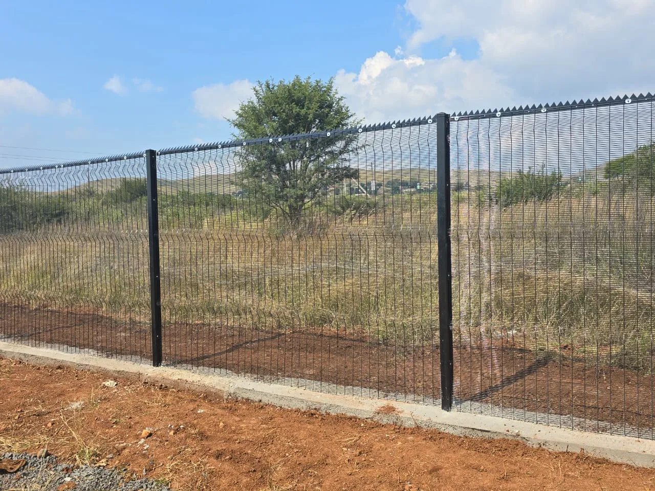 Capstone ClearView fence, gate or security installation 5