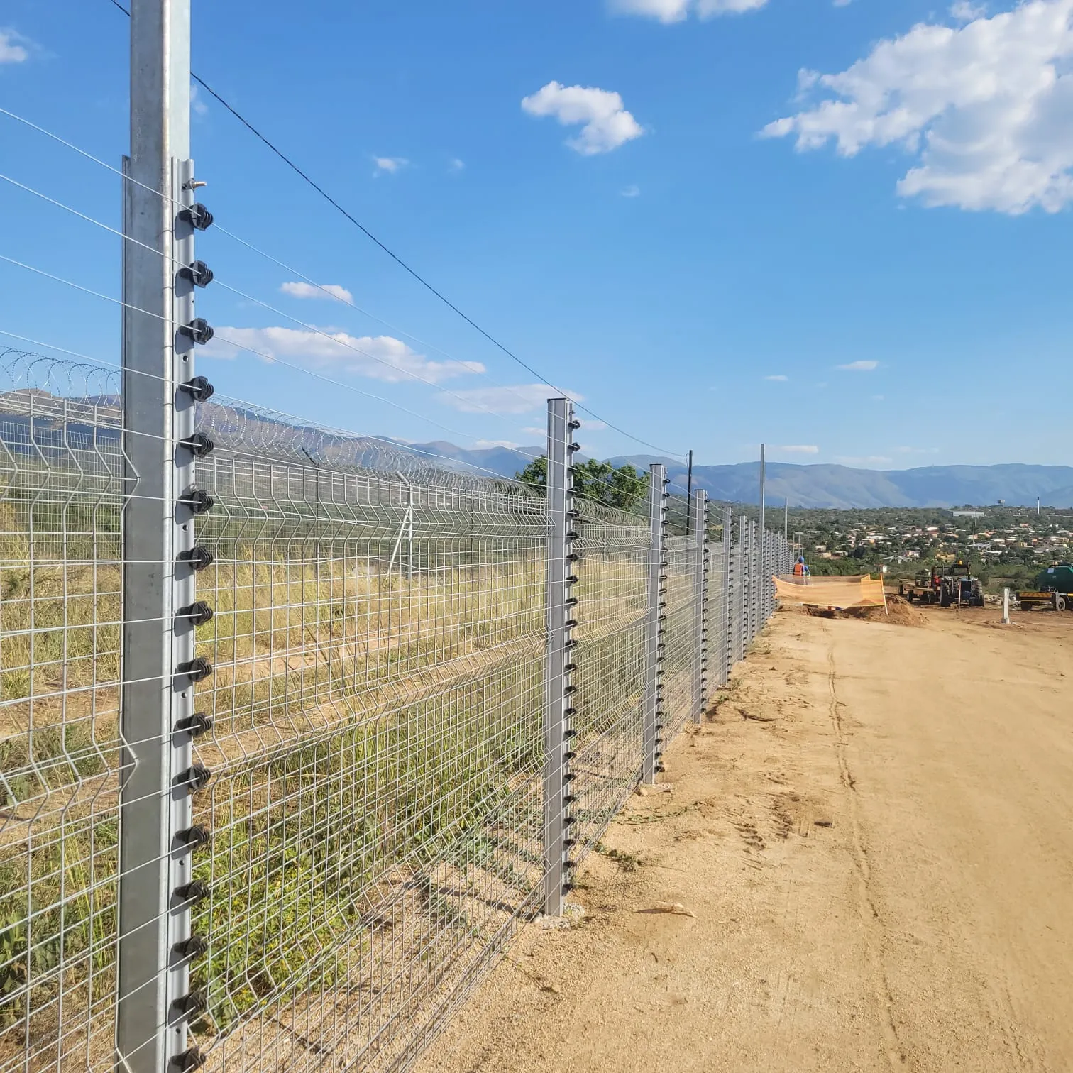 Capstone ClearView fence, gate or security installation 6