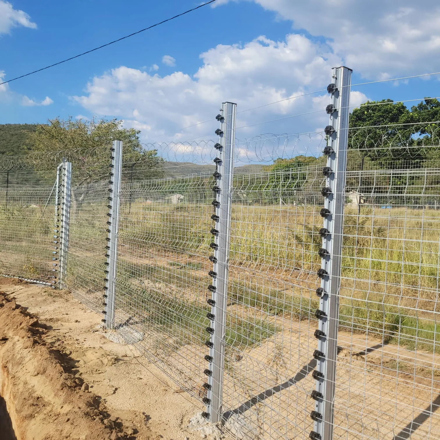 Capstone ClearView fence, gate or security installation 7