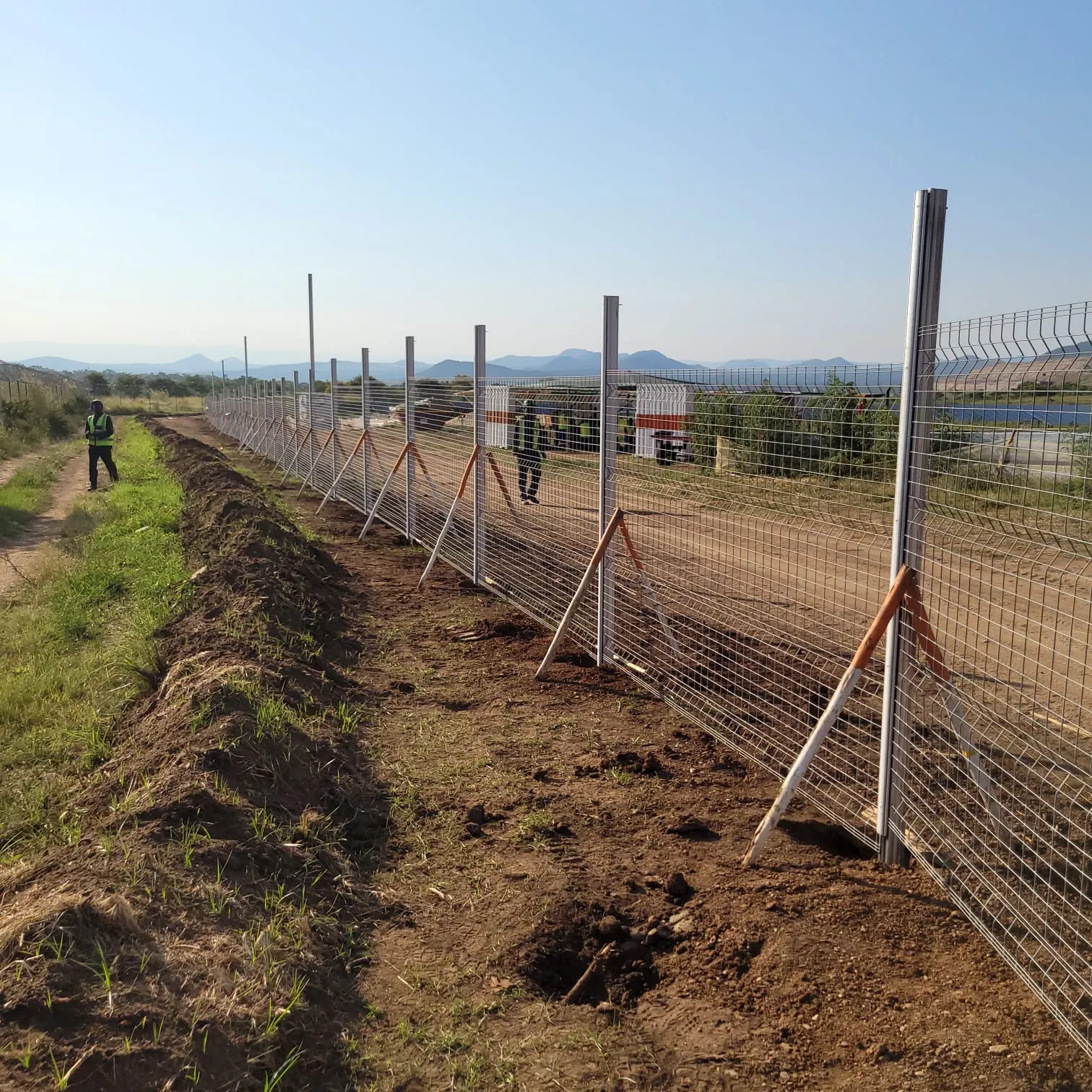Capstone ClearView fence, gate or security installation 8