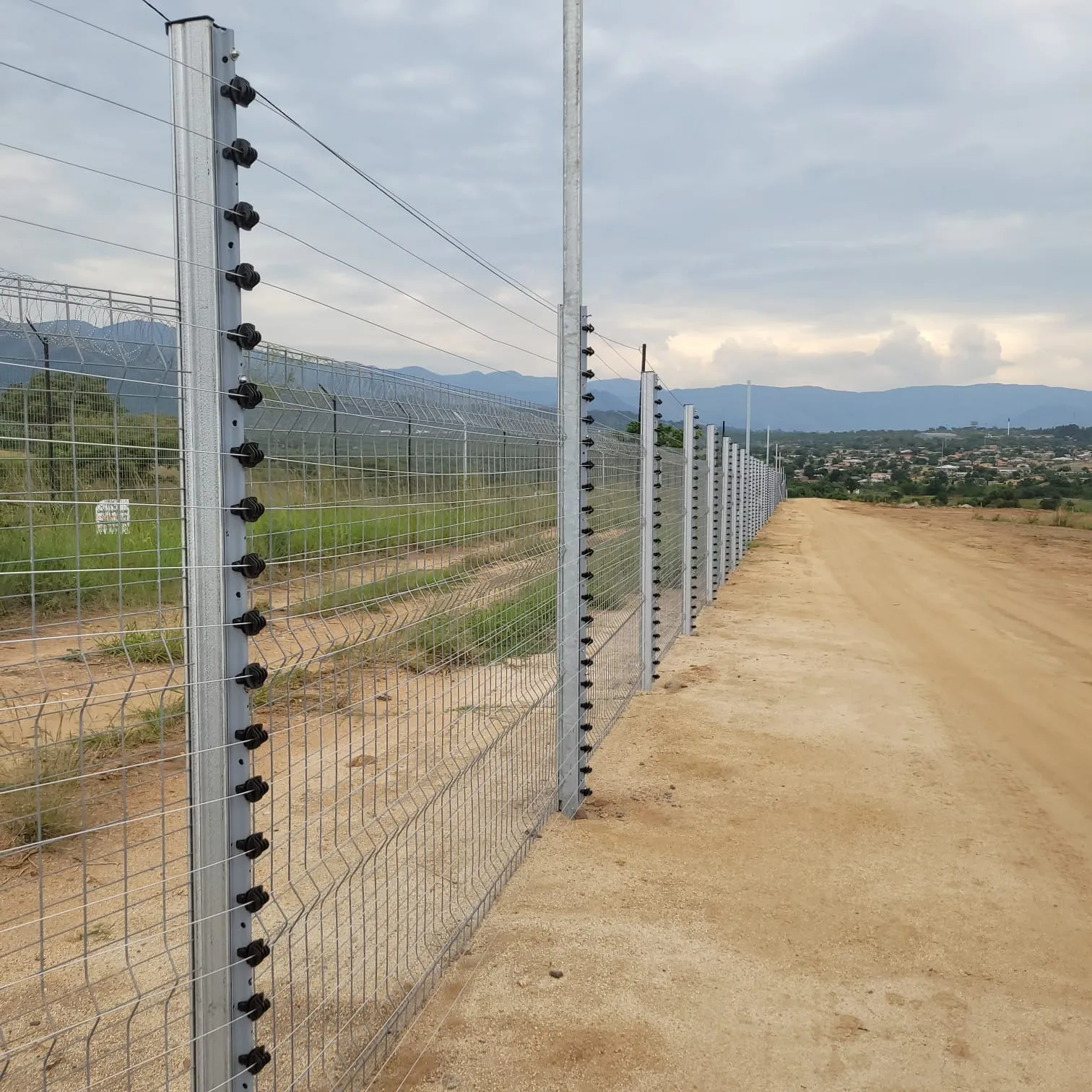 Capstone ClearView fence, gate or security installation 9