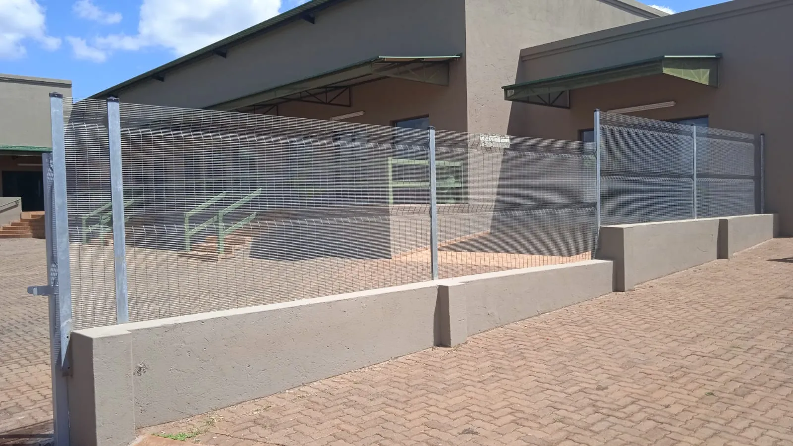 Capstone ClearView fence, gate or security installation 13
