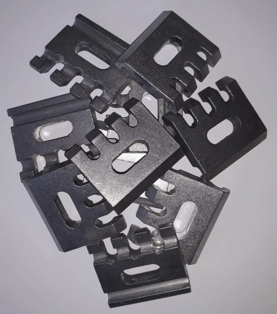 Capstone fence fixator, nut or screw component 1